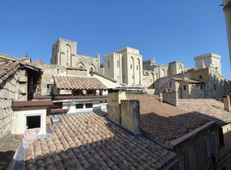 La Vue Du Palais Apartamento Aviñón Exterior foto